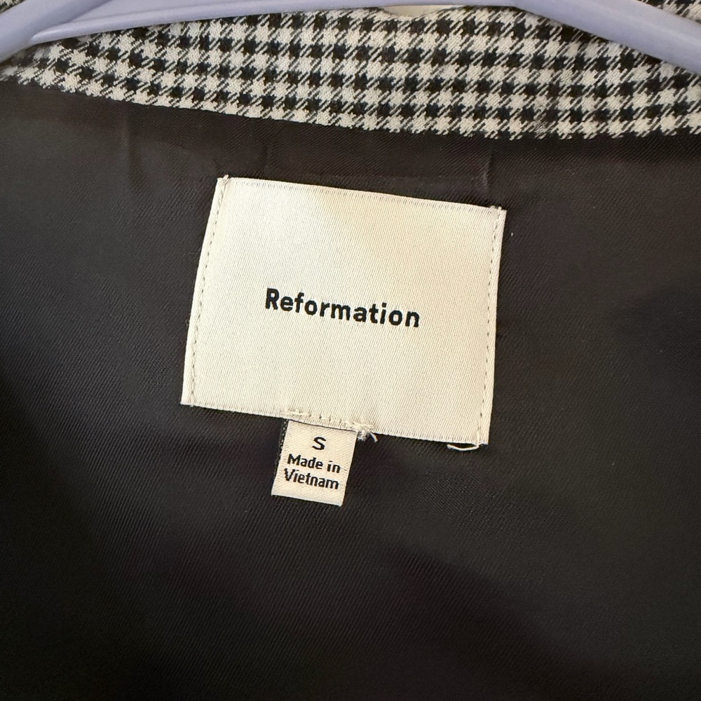 Reformation Lennon Jacket (New without tags) (never worn) - Picture 2 of 4